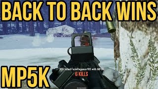 MP5K FUN - BACK TO BACK WINS // PUBG Xbox One Gameplay