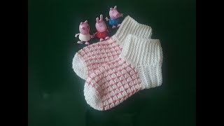 Детские носочки крючком / How crochet socks