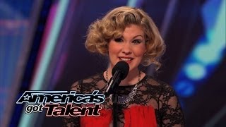 Emily West: Singer-Songwriter Performs Cool Country "Sea of Love" Cover - America's Got Talent 2014