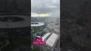 Rain in Kyiv. July, 12