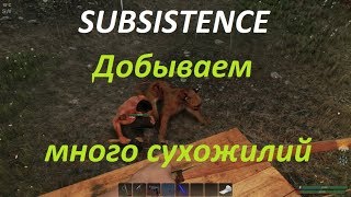 SUBSISTENCE Добываем много сухожилий