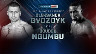 Live doudou ngumbu vs oleksandr gvozdyk w/ Ahouse Reacts! Who will win?