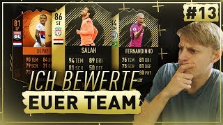 FIFA 18 Ich BEWERTE eure HYBRID TEAMS ?? NLW Special ✅ ft. ST Salah + IF Fernandinho - Folge 13