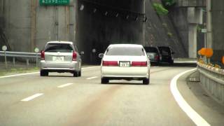 覆面パトカー 検挙の瞬間 測定から誘導まで クラウン覆面パトカー