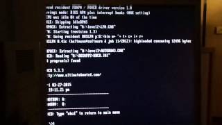 Dell Optiplex 360 Bios Update fails using custom UBCD5