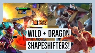 STRONG GNAR + SHYVANA SHAPESHIFTERS TEAM BUILD! - Teamfight Tactics lol tft Auto Chess Strategy