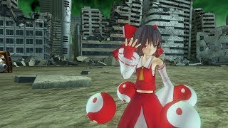Reimu Hakureiv4.2 new stance＆custom moveset - Dragon Ball Xenoverse 2 Mod
