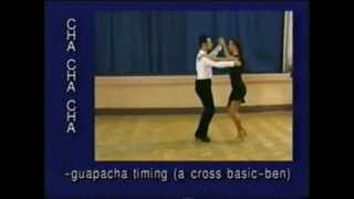 Cha-cha dance steps 50. guapacha timing (in cross basic)