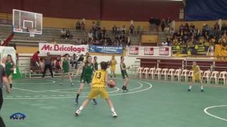 FINALE  Aquitaine U15 féminines  CTC du Louts vs ALJS Pau Basket