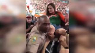 Miami Cop Vs Drunk Girl