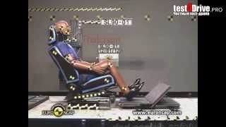 Краш-тест Хонда Цивик 2013 EuroNCAP+IIHS - 5d и 4d (хэтчбэк и седан)/ Honda Civic 2013 crash