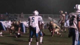 First Half of the Triton Hawks vs. Northwood Chargers Football Game