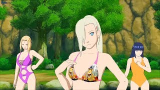 Naruto Ultimate Ninja Storm 3 Full Burst Jiraiya Swimsuit Ino Mod Gameplay (PC w SweetFX)
