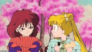 Usagi tastes everyone's bento. Rei karai fire soul