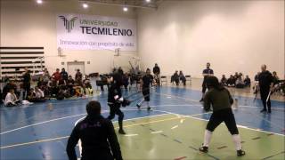 Encuentro 2016 Longsword Final Axel Pettersson vs Carlos Chávez