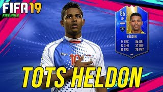 FIFA19 TOTS HELDON REVIEW | SPL TOTS 86 HELDON REVIEW w/ PERFORMANCE STATS