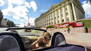 Porsche Boxster POV Drive in Minsk, Belarus - Full City Tour
