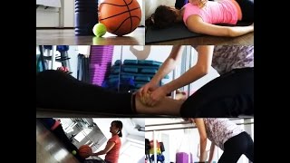 Миофасциальный релиз в фитнес тренинге.