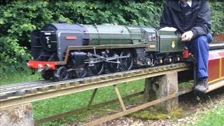 5 inch Gauge BR Standard Class 7 70000 Britannia Live Steam Locomotive