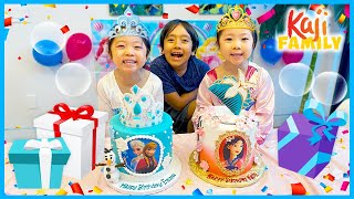 Princess Emma and Kate Happy Birthday Surprise Special!