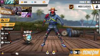 Gemando conta nível 1 free fire