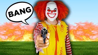 EL PAYASO NOS DISPARA !! *acaba mal* Jesus Crazy #41