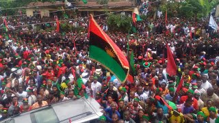 Biafra : This Is Ipob Mammot Crowd (Recap) Imagine This Crowd In Umuahia Feb 13th ... Mobtv
