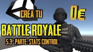 5.3 - Terminar agacharse y salto + Stats - Crea un BATTLE ROYALE con Unity - tutorial español