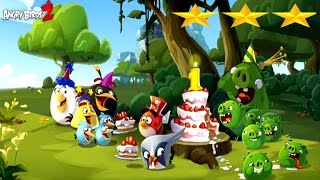 Angry Birds 2-1st Birthday Bash Special Level Three Star Walkthrough