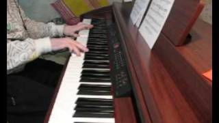 Piano RickRoll + voice