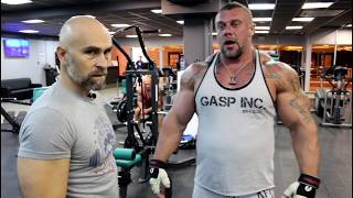 Сидорычев и Папа Смит. Тренируют СПИНУ. Видео № 2