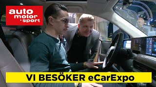 ams besöker eCarExpo