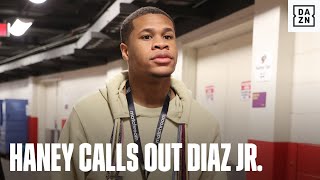 Devin Haney Calls Out JoJo Diaz Jr.
