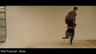 Isn't that awesome how she can pick me up - #LiftAGuyChallenge
