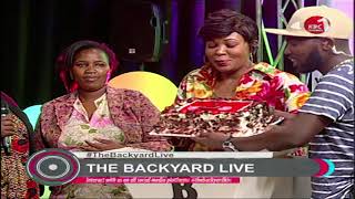Backyard LIVE| DJ SON Birthday Surprise Gift Live on TV|Janet Otieno
