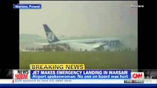 Boeing 767 Dramatic emergency landing in Warsaw - polish pilots are the best part 4
