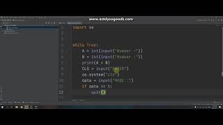 Python basic :EP.9 : เคลียร์การแสดงผล python clear screen
