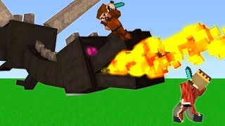 EJDERHALAR ŞEHRE SALDIRIYOR! ? - Minecraft