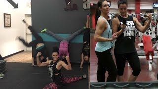 Ep1: VLOGIDAYS|Shoulders, bi's, Delts & I can still do the splits!