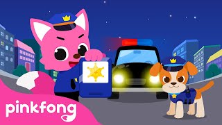 Atrapemos a los Ladrones | Agente de Policía | Canción de Trabajos | Pinkfong Canciones Infantiles