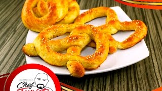 Como hacer pretzel clásico