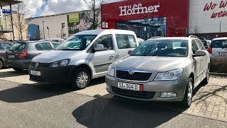VW Caddy в идеале и Skoda Octavia под ключ из Германии