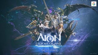 AION: Legions of War - первый взгляд, обзор, геймплей, летсплей (Android Ios)