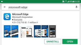 Microsoft Edge Browser on IOS and Android is great