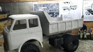 Самодельная модель МАЗ 503