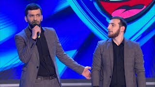 КВН Сборная вузов Чеченской республики - 2017 Премьер лига Вторая 1/4 Приветствие