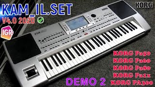 Korg Pa50, Pa80 Kam_IL.SET V 4.0 -2020 Sesler