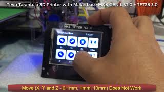Problem with Makerbase (MKS GEN L + MKS TFT28 3.0) in Tevo Tarantula