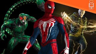 Spider-Man PS4 Electro & Scorpion From Concept Art to Final Look