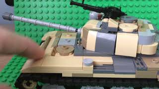 Lego T54/55 MBT tank review